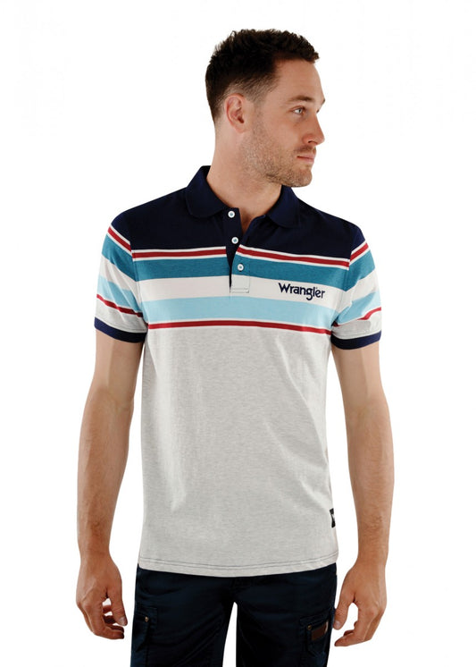 Wrangler Mens Samuel Short Sleeve Polo