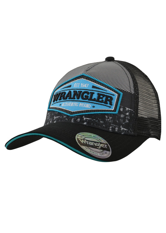 Wrangler Mens Henry Trucker Cap