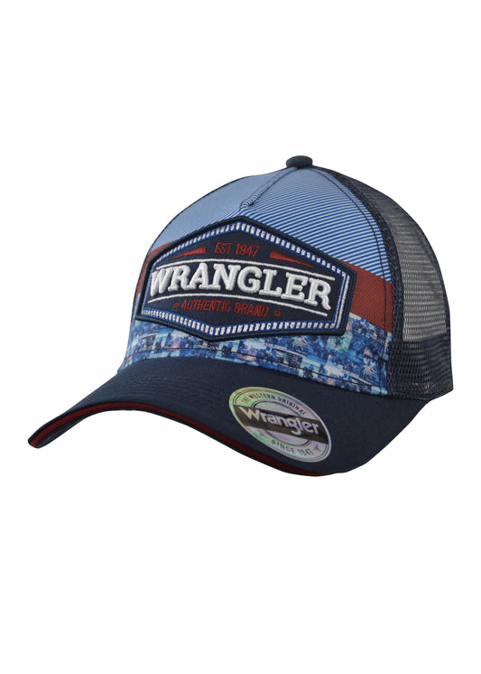 Wrangler Mens Henry Trucker Cap