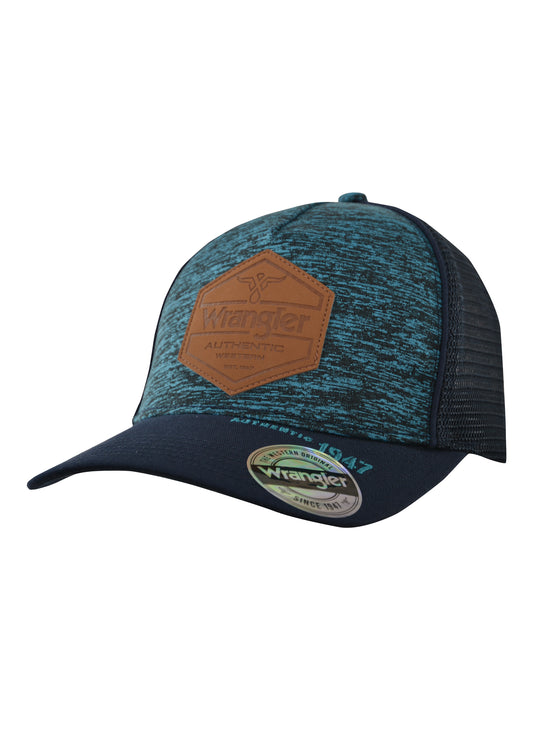 Wrangler Mens Sean High Profile Trucker Cap