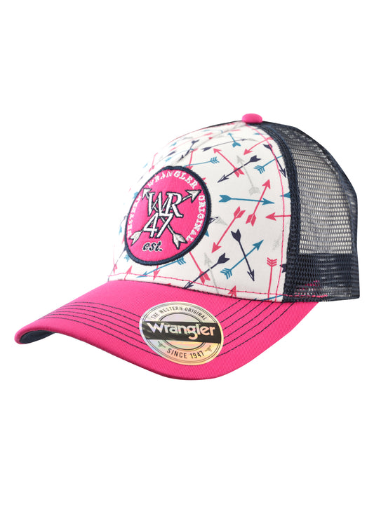 Wrangler Ladies Olympia Cap - White/Multi