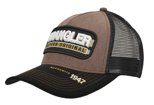 Wrangler Mens Daniel Trucker Cap - Tan