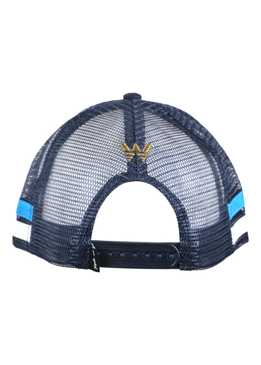 Wrangler Andrew Trucker Cap - Navy - X2S1988CAP