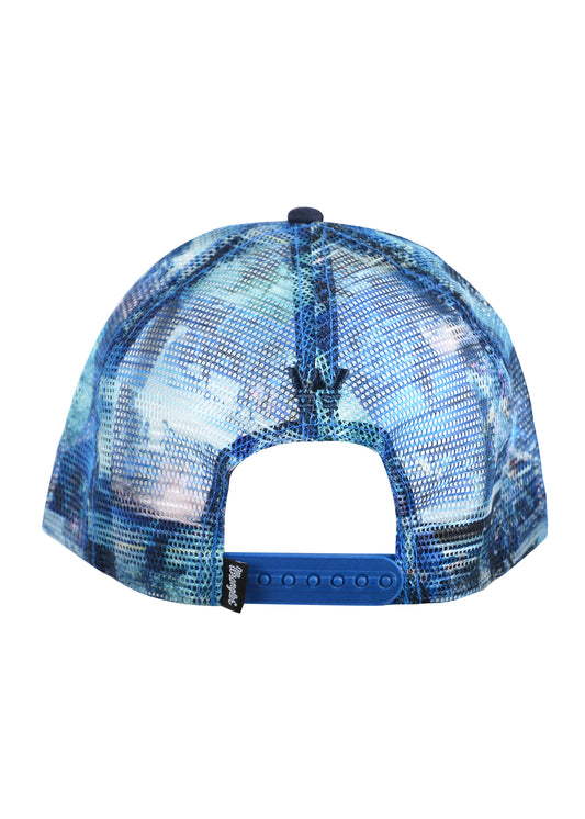 Wrangler Forster High  Profile Trucker Cap - Navy - X2S1989CAP