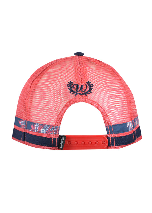 Wrangler Tozi Trucker Cap - Coral - X2S2925CAP