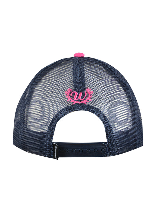 Wrangler Ava Trucker Cap - Navy/Pink - X2S2928CAP