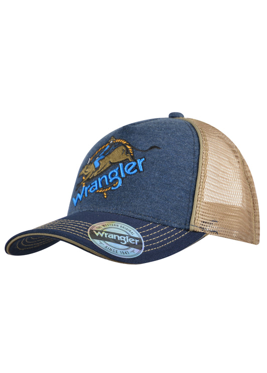 Wrangler Kids Rope Trucker Cap - Navy - X2S3988CAP