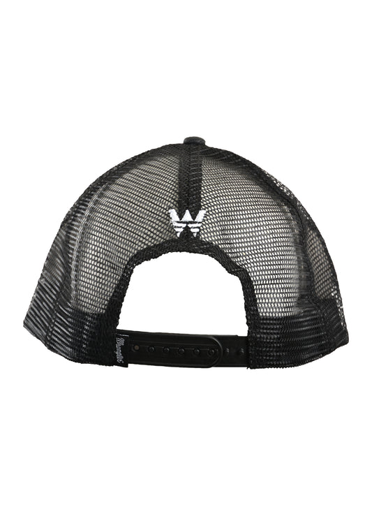 Wrangler Mens Wace High Profile Trucker Cap