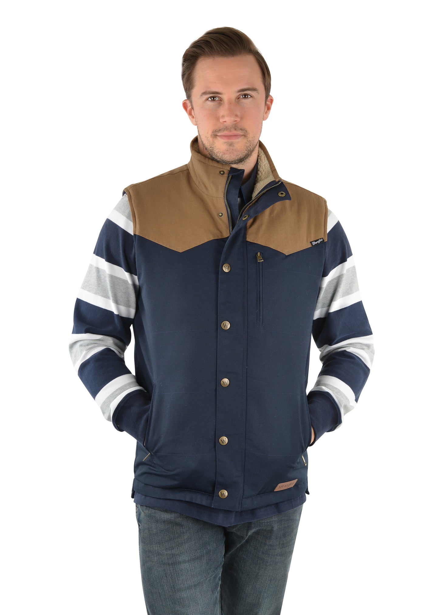Wrangler USA Mens Spencer Vest - On Sale