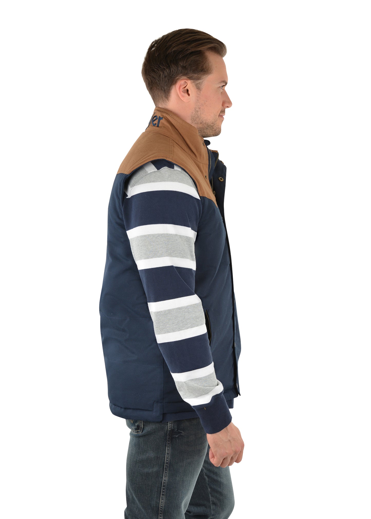 Wrangler USA Mens Spencer Vest - On Sale