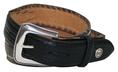 Wrangler Brown Plaid Silver Belt - X3W1901BEL