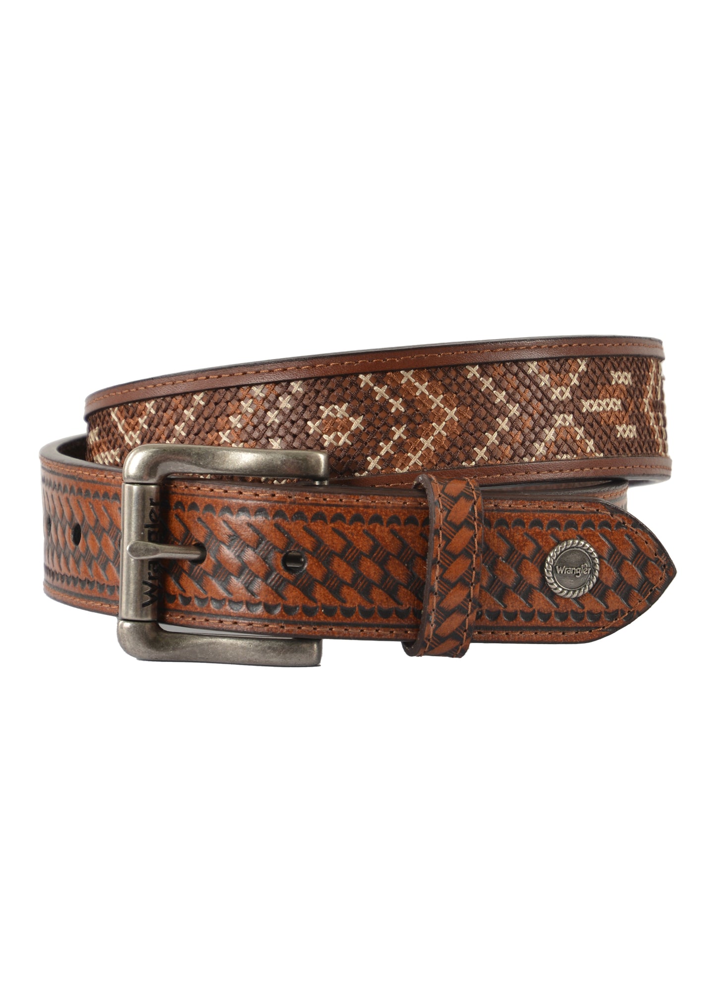 Wrangler Mens Mason Belt - Tan