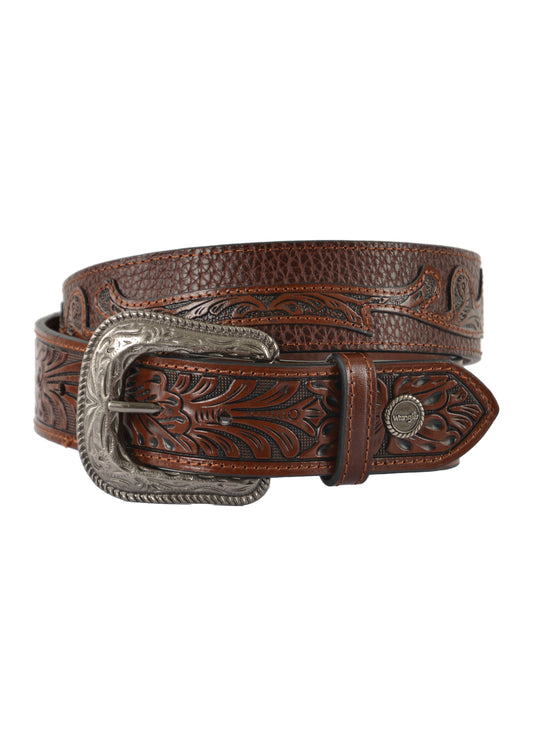 Wrangler USA Morgan Belt - Dark Tan