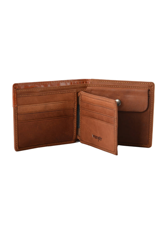 Wrangler Leon Wallet - Tan - X3W1918WLT
