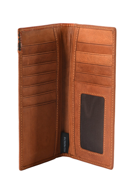 Wrangler Leon Rodeo Wallet - Tan - X3W1919WLT