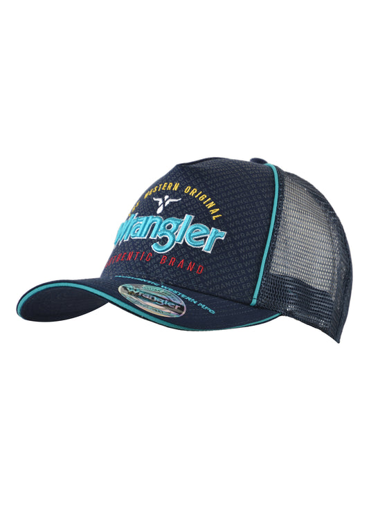 Wrangler Bridge Hi-Profile Cap - Navy - X3W1952CAP