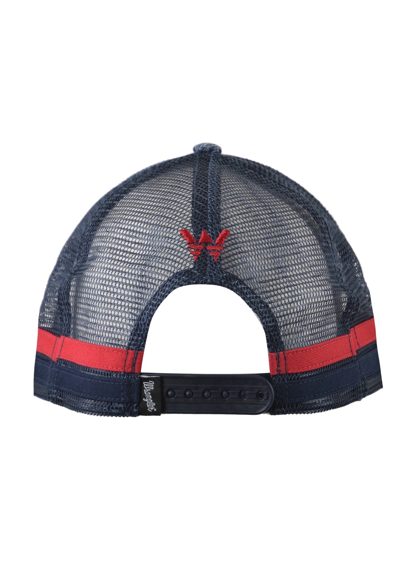 Wrangler Jake Square Front Trucker Cap - Navy Marle/Navy - X3W1953CAP