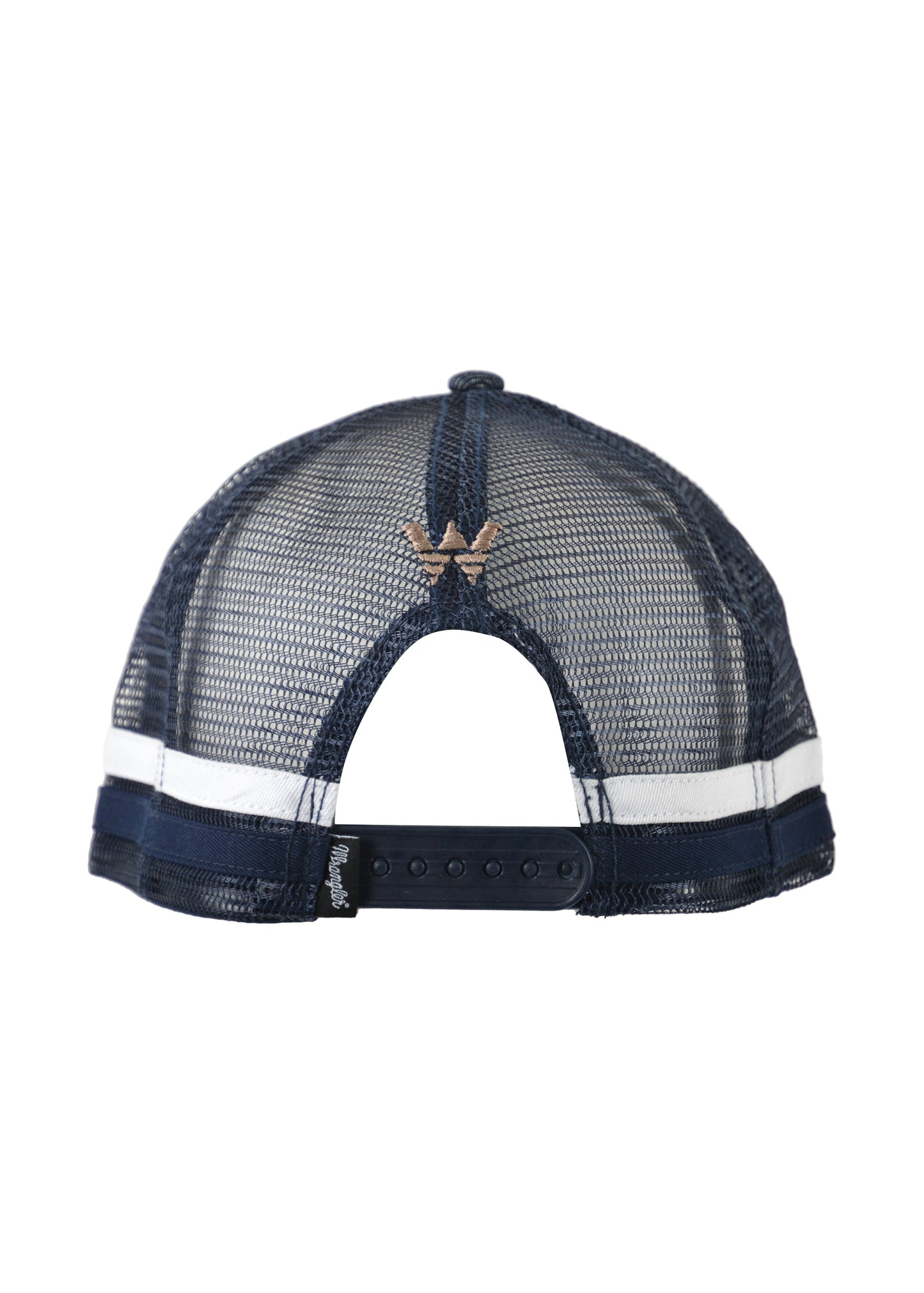 Wrangler Atkinson Square Front Trucker Cap - Denim - X3W1954CAP