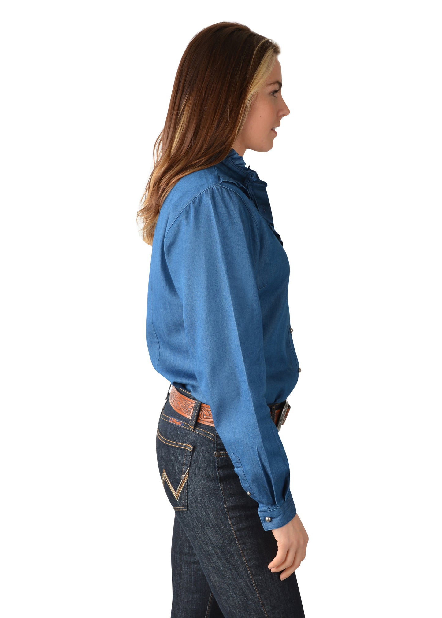 Wrangler USA Ladies L/S Shirt - X3W2139958