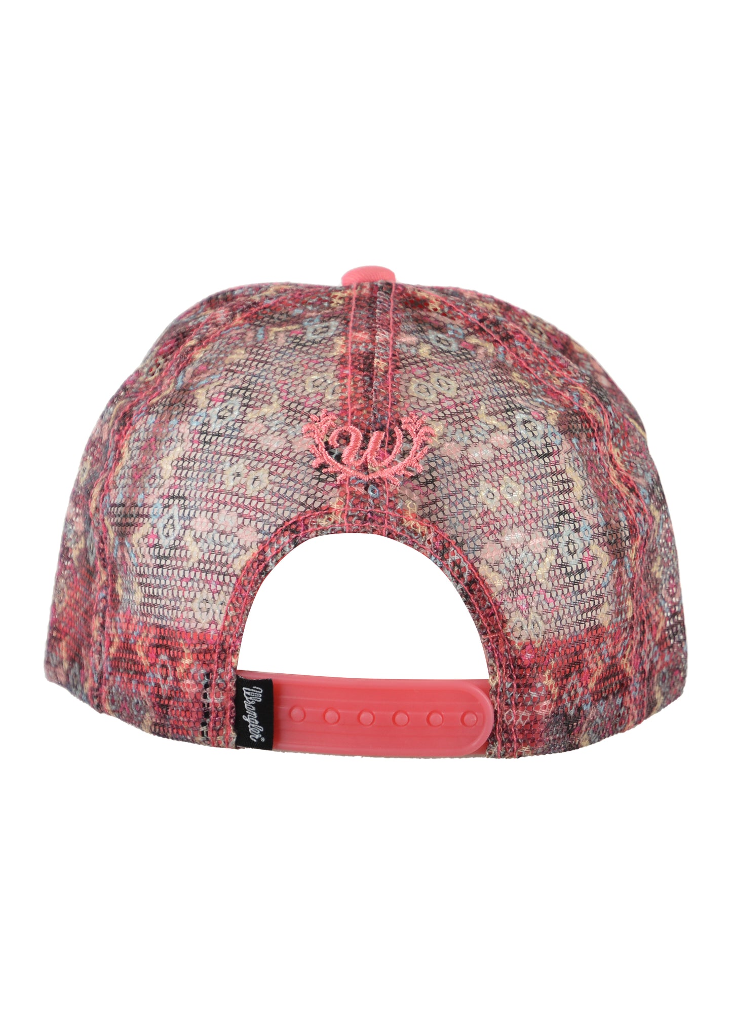 Wrangler Holly Square Front Trucker Cap - Coral - X3W2943CAP