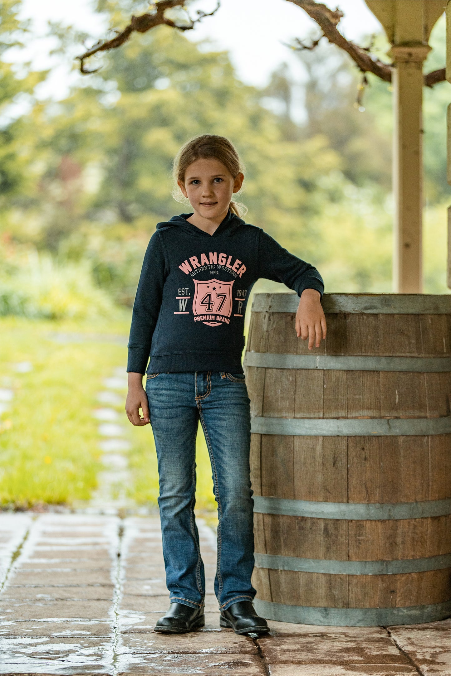 Wrangler Girls Ida Hoodie - Navy - On Sale
