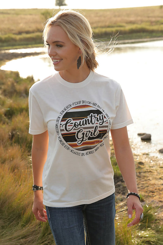 Cruel Denim Ladies Country Girl Tee - CTT7385003