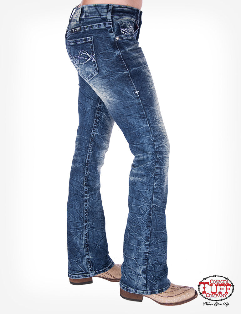 Cowgirl Tuff Ladies Jeans - Good Vibes