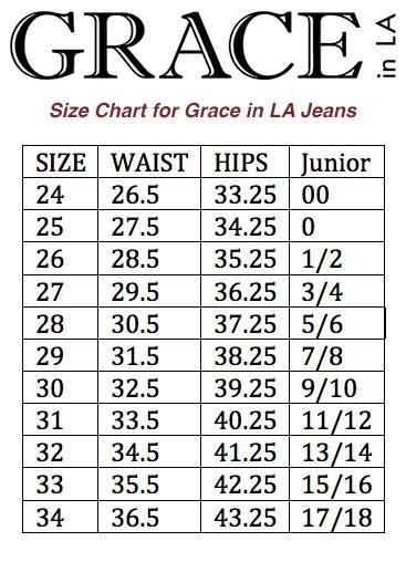 Grace in LA Dream catcher Ladies Jeans - EB61289