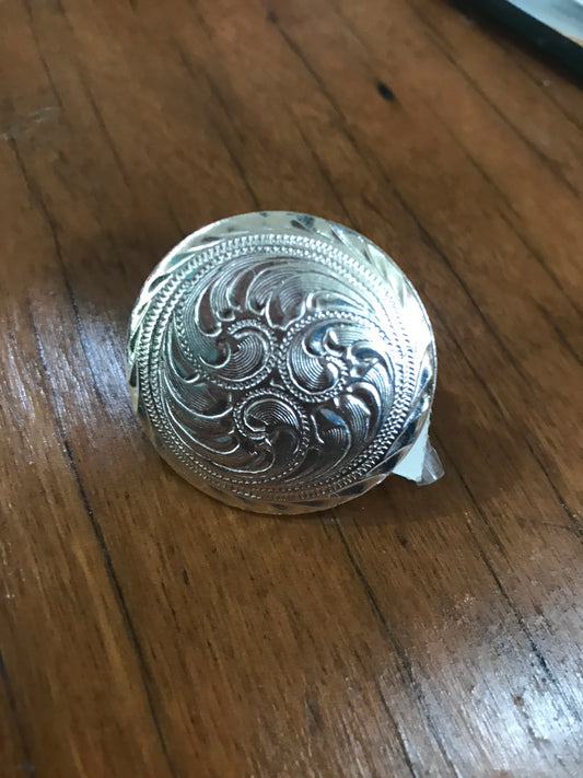 Silver Scarf Ring