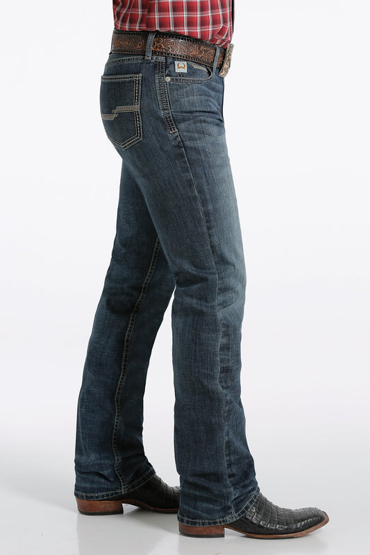 Cinch Mens Slim Fit Ian Stretch Boot Cut Jeans - MB53436001