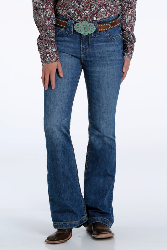 Cinch Ladies Lynden Slim Fit Trouser Jean - MJ81454079