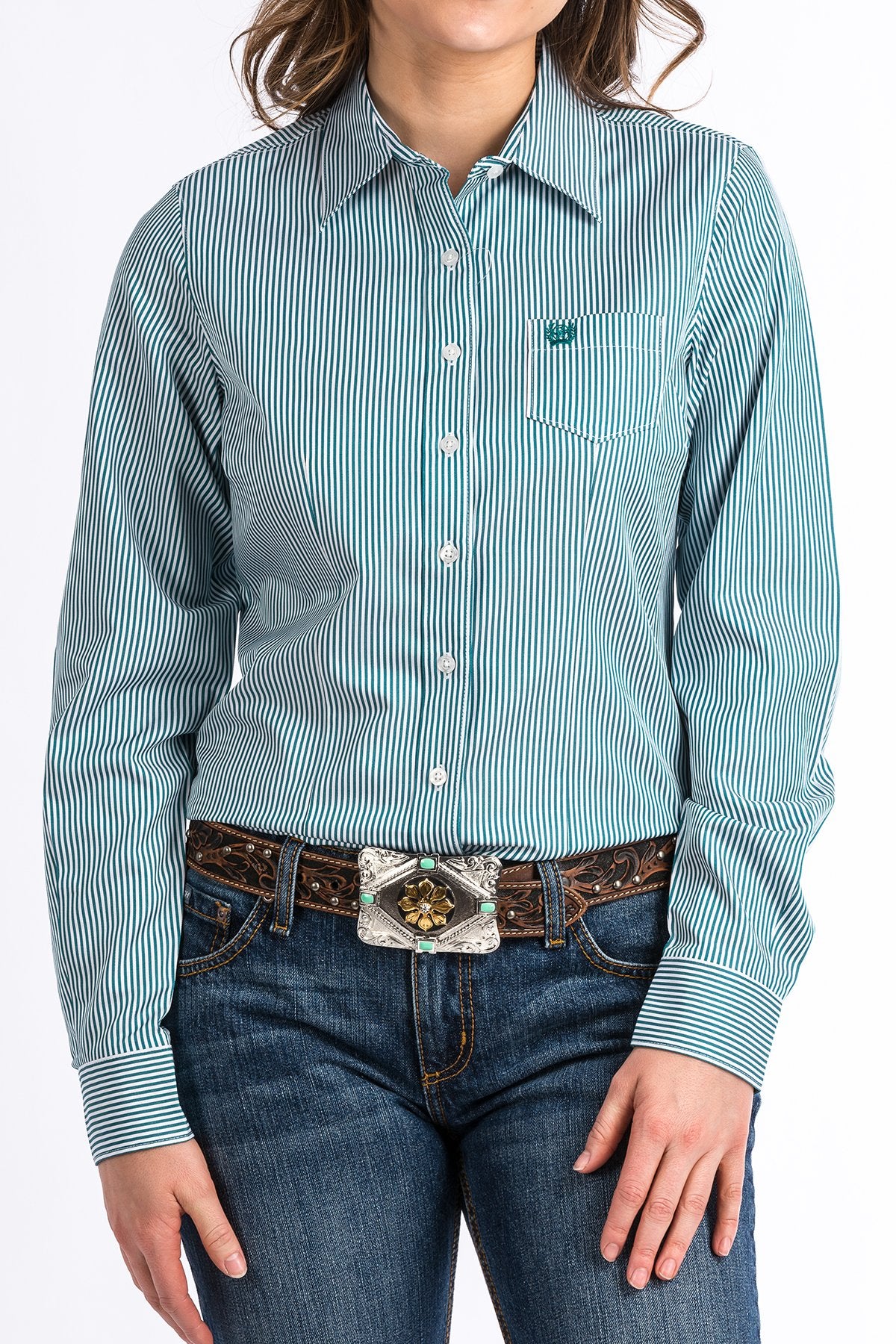 Cinch Ladies L/S Shirt - MSW9164088 -On Sale