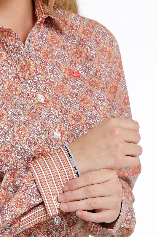 Cinch Ladies L/S Shirt - MSW9165019