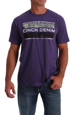 CINCH MEN'S CLASSIC CREW NECK LOGO TEE - MTT1690406
