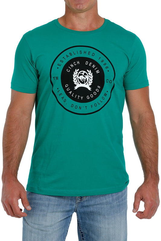 CINCH MEN'S CREW NECK LOGO TEE - MTT1690447