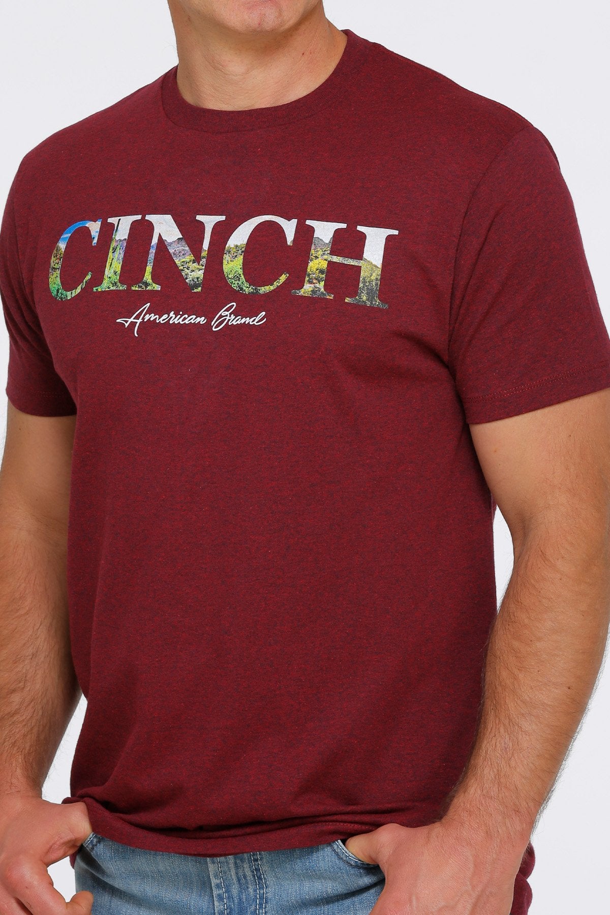 Cinch Mens Logo T Shirt - MTT1690483