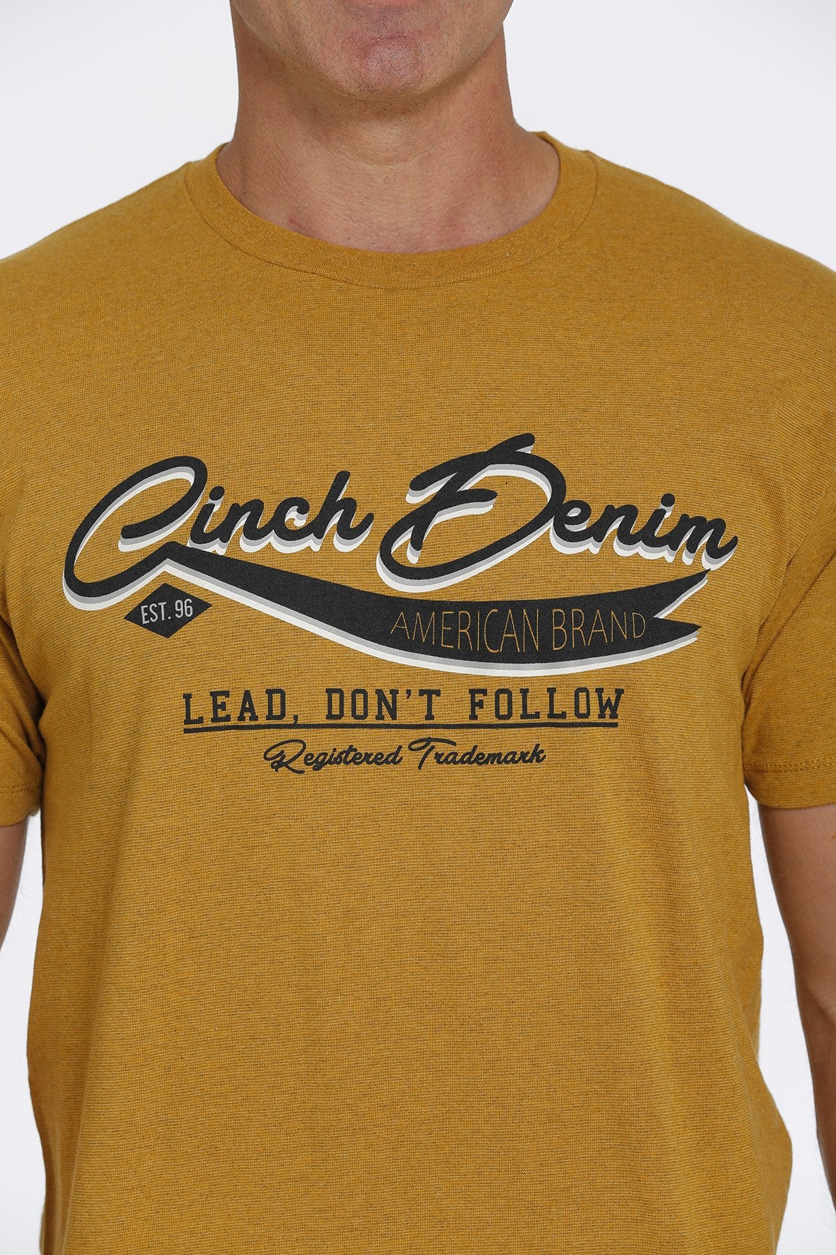 Cinch Mens Denim Tee - MTT1690512