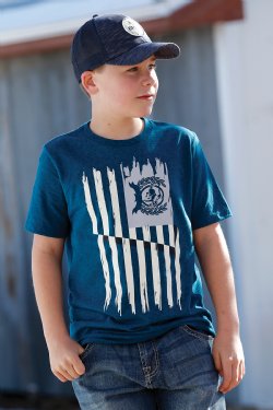 Cinch Boys Crew Neck T Shirt- MTT7670110