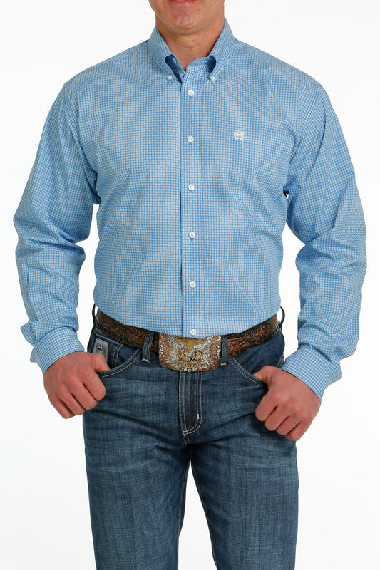 Cinch Mens Geometric Print L/S Shirt -  MTW1105513
