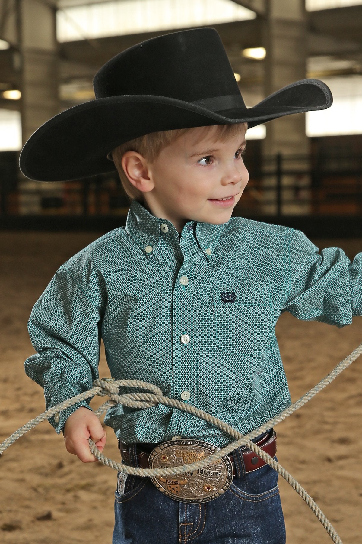 Cinch Boys L/S Chad Baby and Toddler Shirt