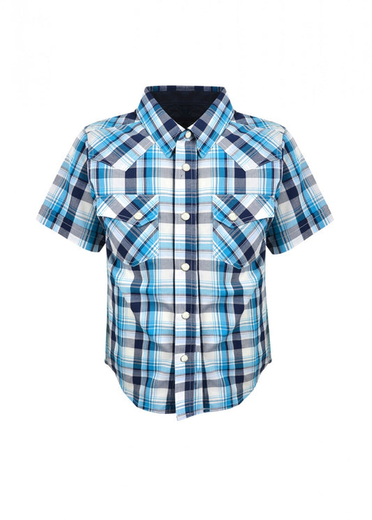 Pure Western Boys Elliot Short Sleeve Shirt - P1S3103453