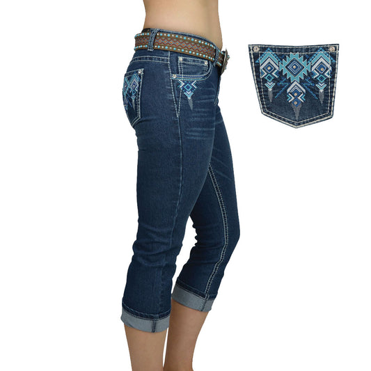 Pure Western Ladies Addison Capri - P8S2209210