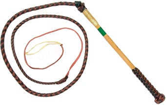 NWA Redhide Stock Whip. (5ft X 4 Plait)