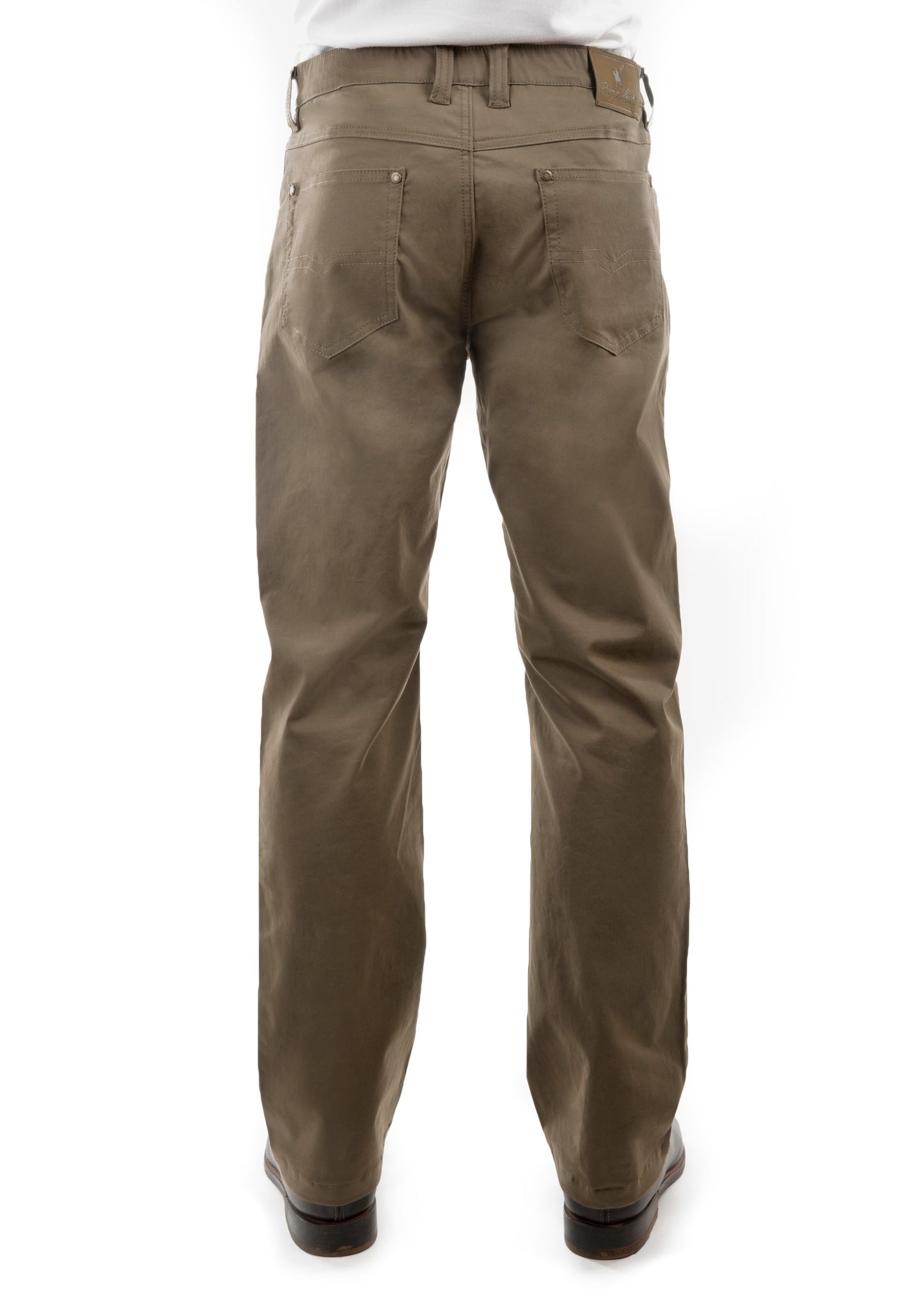 Thomas Cook Mens Comfort Waist Jean - TCP1215031 - Mulch